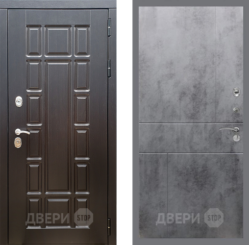 Дверь Стоп НЬЮ ЙОРК ФЛ-290 Бетон темный в Яхроме