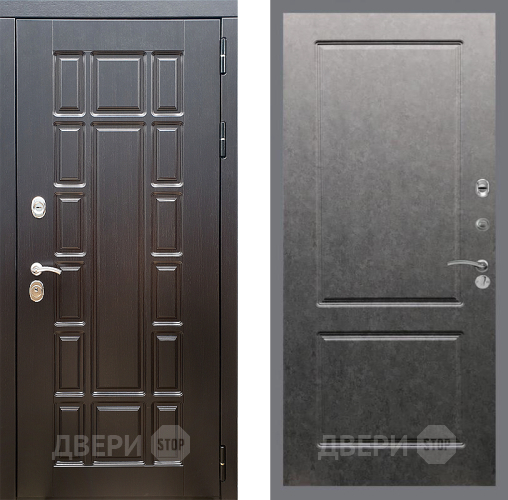 Входная металлическая Дверь Стоп НЬЮ ЙОРК ФЛ-117 Штукатурка графит в Яхроме