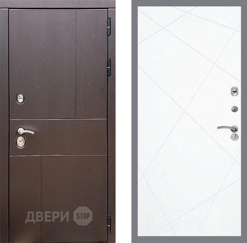Дверь Стоп УРБАН ФЛ-291 Силк Сноу в Яхроме