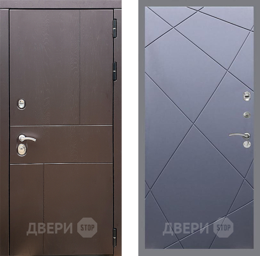 Дверь Стоп УРБАН ФЛ-291 Силк титан в Яхроме