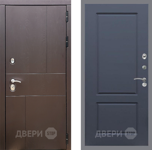 Дверь Стоп УРБАН ФЛ-117 Силк титан в Яхроме