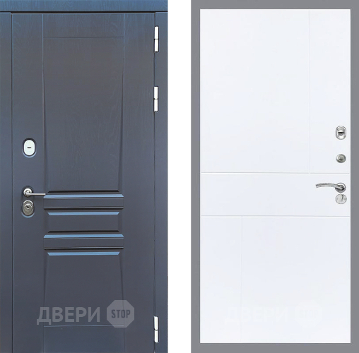 Дверь Стоп ПЛАТИНУМ ФЛ-290 Силк Сноу в Яхроме
