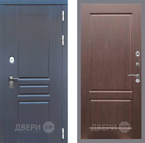Дверь Стоп ПЛАТИНУМ ФЛ-117 Орех премиум в Яхроме