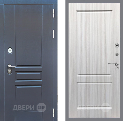 Входная металлическая Дверь Стоп ПЛАТИНУМ ФЛ-117 Сандал белый в Яхроме