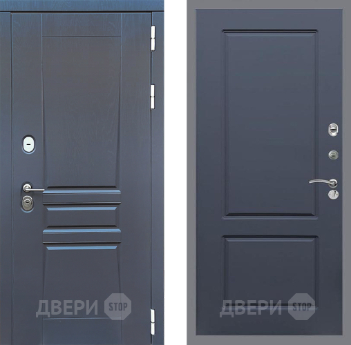 Входная металлическая Дверь Стоп ПЛАТИНУМ ФЛ-117 Силк титан в Яхроме