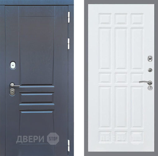 Входная металлическая Дверь Стоп ПЛАТИНУМ ФЛ-33 Силк Сноу в Яхроме