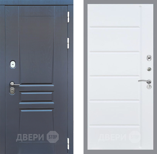 Дверь Стоп ПЛАТИНУМ ФЛ-102 Белый ясень в Яхроме