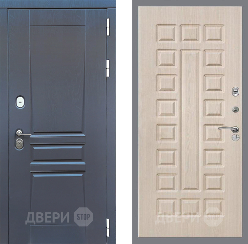 Дверь Стоп ПЛАТИНУМ ФЛ-183 Беленый дуб в Яхроме