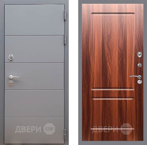 Дверь Стоп АРТ ГРАФИТ ФЛ-117 Итальянский орех в Яхроме