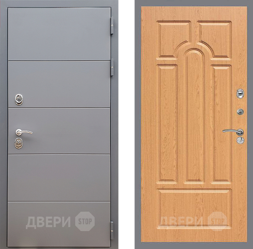 Дверь Стоп АРТ ГРАФИТ ФЛ-58 Дуб в Яхроме