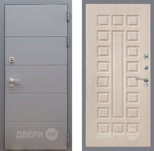 Дверь Стоп АРТ ГРАФИТ ФЛ-183 Беленый дуб в Яхроме