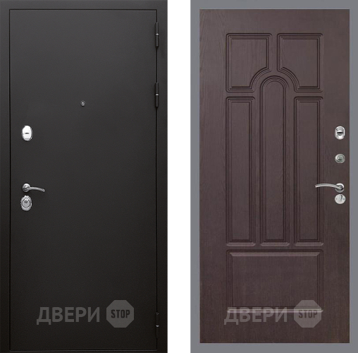 Входная металлическая Дверь Стоп КЛАССИК Шагрень ФЛ-58 Венге в Яхроме