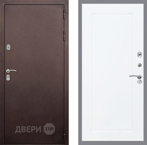 Дверь Стоп КЛАССИК Медь ФЛ-119 Силк Сноу в Яхроме