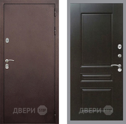 Дверь Стоп КЛАССИК Медь ФЛ-243 Венге в Яхроме
