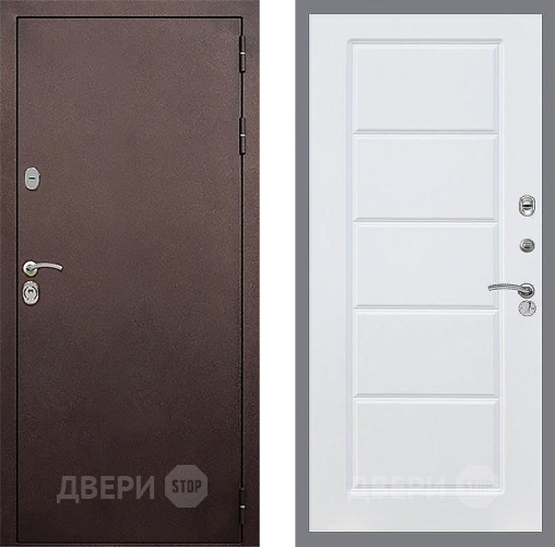 Дверь Стоп КЛАССИК Медь ФЛ-39 Силк Сноу в Яхроме