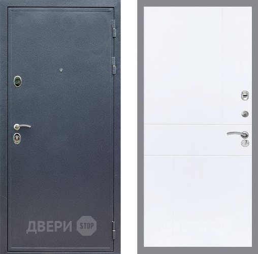 Дверь Стоп СИЛЬВЕР ФЛ-290 Силк Сноу в Яхроме