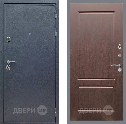 Входная металлическая Дверь Стоп СИЛЬВЕР ФЛ-117 Орех премиум в Яхроме