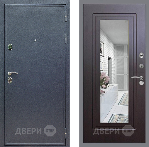 Дверь Стоп СИЛЬВЕР Зеркало ФЛ-120 Венге в Яхроме