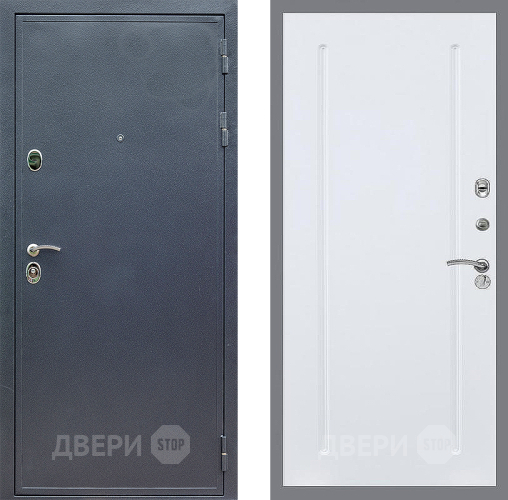 Входная металлическая Дверь Стоп СИЛЬВЕР ФЛ-68 Силк Сноу в Яхроме