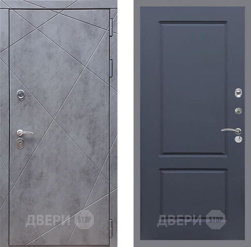 Дверь Стоп Лучи ФЛ-117 Силк титан в Яхроме