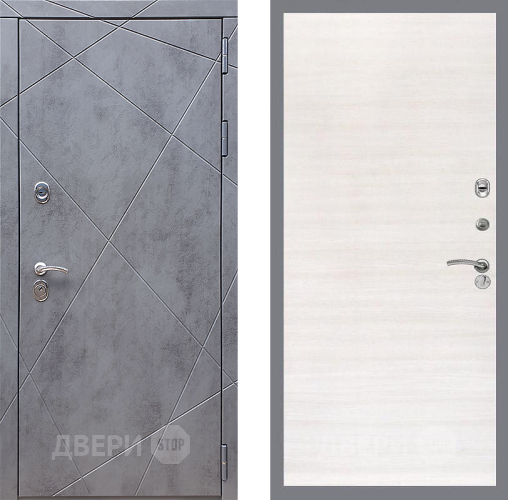 Дверь Стоп Лучи Гладкая Акация светлая в Яхроме