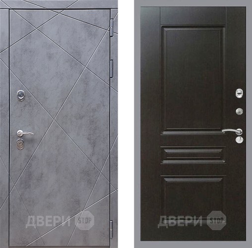 Дверь Стоп Лучи ФЛ-243 Венге в Яхроме