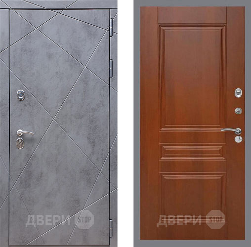 Дверь Стоп Лучи ФЛ-243 Итальянский орех в Яхроме