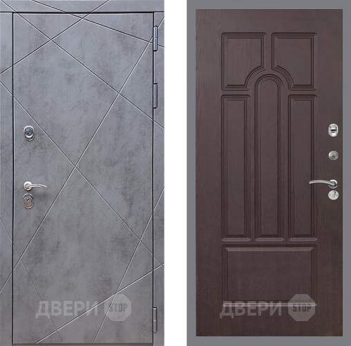 Входная металлическая Дверь Стоп Лучи ФЛ-58 Венге в Яхроме