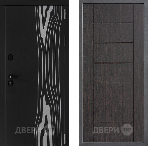 Дверь Дверной континент ДК-12 ФЛ-Лайн Венге в Яхроме