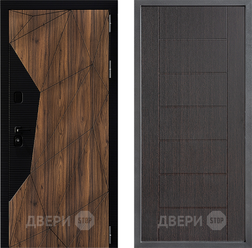 Дверь Дверной континент ДК-11 ФЛ-Лайн Венге в Яхроме