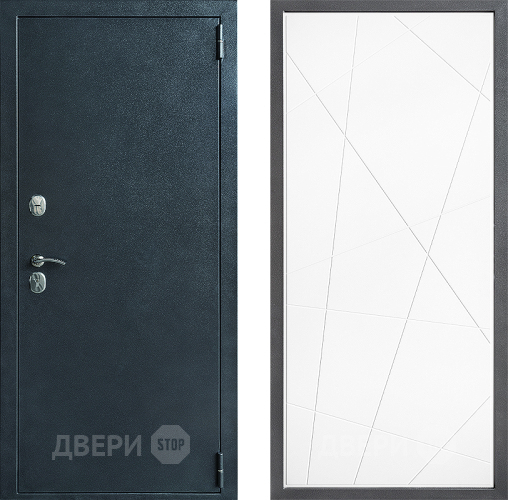 Дверь Дверной континент ДК-70 Дизайн ФЛ-655 Белый софт в Яхроме