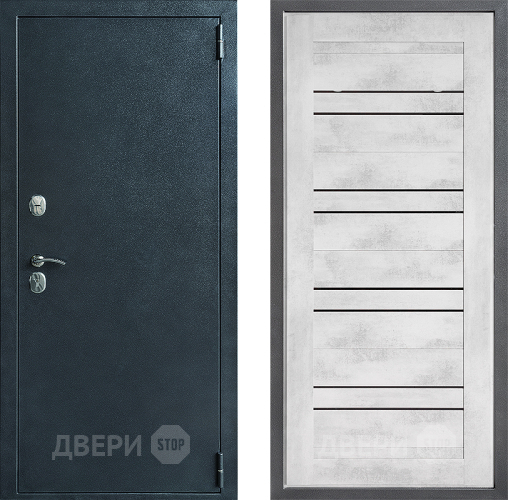 Дверь Дверной континент ДК-70 Дизайн ФЛ-49 Бетон снежный в Яхроме