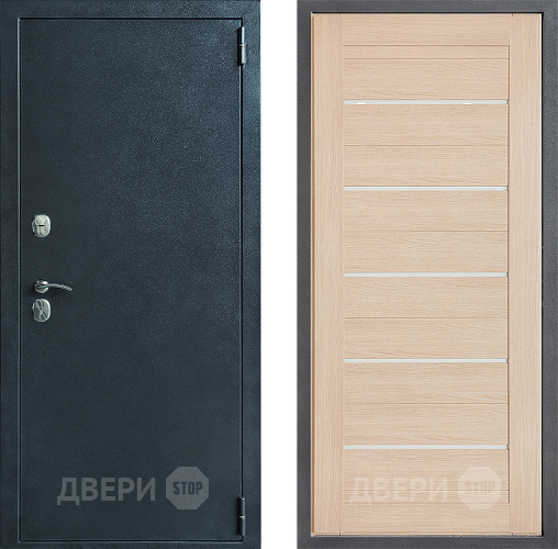 Входная металлическая Дверь Дверной континент ДК-70 Дизайн ФЛ-46 Капучино в Яхроме