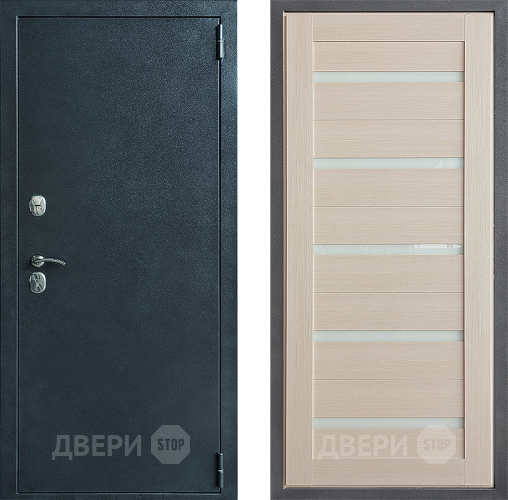 Входная металлическая Дверь Дверной континент ДК-70 Дизайн ФЛ-47 Лиственница белая в Яхроме