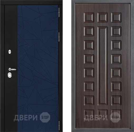 Входная металлическая Дверь Дверной континент ДК-9 ФЛ-183 Венге в Яхроме