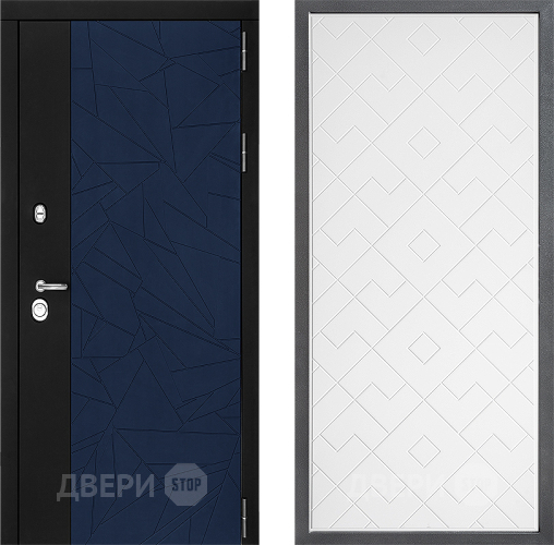 Дверь Дверной континент ДК-9 ФЛ-Тиффани Белый софт в Яхроме