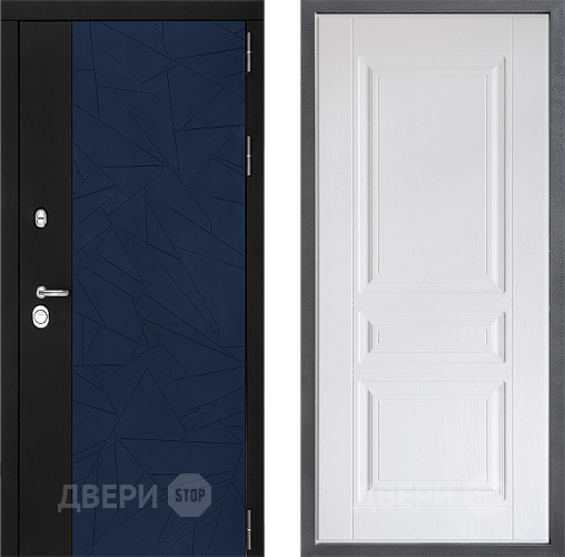 Дверь Дверной континент ДК-9 ФЛ-243 Альберо Браш серебро в Яхроме