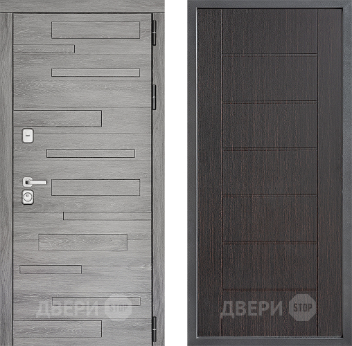 Дверь Дверной континент ДК-10 ФЛ-Лайн Венге в Яхроме