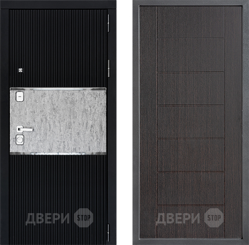 Дверь Дверной континент ДК-13 ФЛ-Лайн Венге в Яхроме