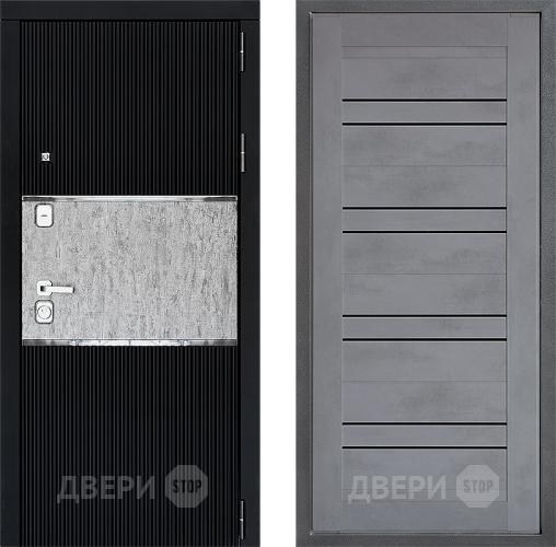 Дверь Дверной континент ДК-13 ФЛ-49 Бетон серый в Яхроме