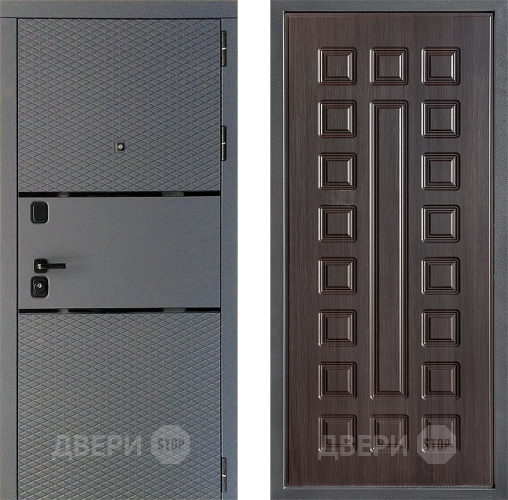 Дверь Дверной континент Диамант Дизайн ФЛ-183 Венге в Яхроме