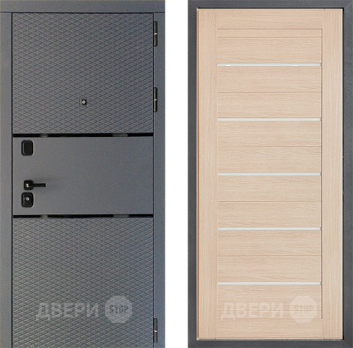 Дверь Дверной континент Диамант Дизайн ФЛ-46 Капучино в Яхроме