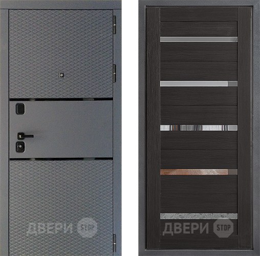 Дверь Дверной континент Диамант Дизайн ФЛ-47 Венге в Яхроме