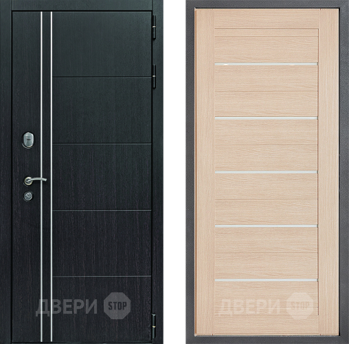 Дверь Дверной континент Теплолюкс Дизайн ФЛ-46 Капучино в Яхроме