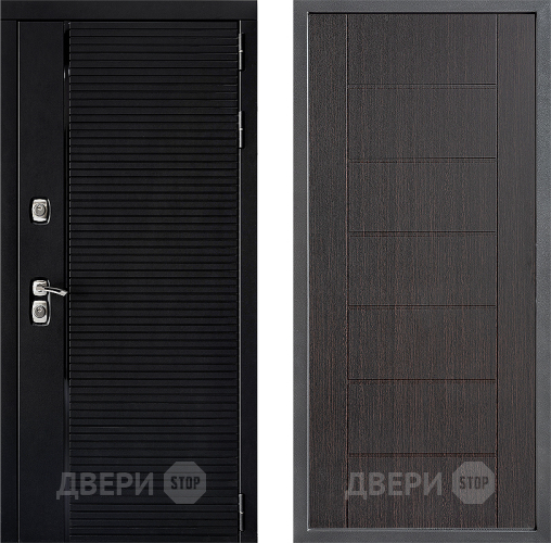 Дверь Дверной континент ДК-1 ФЛ-Лайн Венге в Яхроме