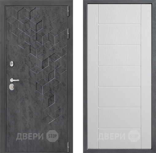 Дверь Дверной континент ДК-3/713 ФЛ-Лайн Белое дерево в Яхроме