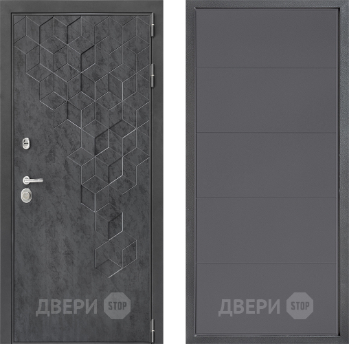 Дверь Дверной континент ДК-3/713 ФЛ-649 Графит софт в Яхроме