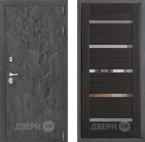 Дверь Дверной континент ДК-3/713 ФЛ-47 Венге в Яхроме