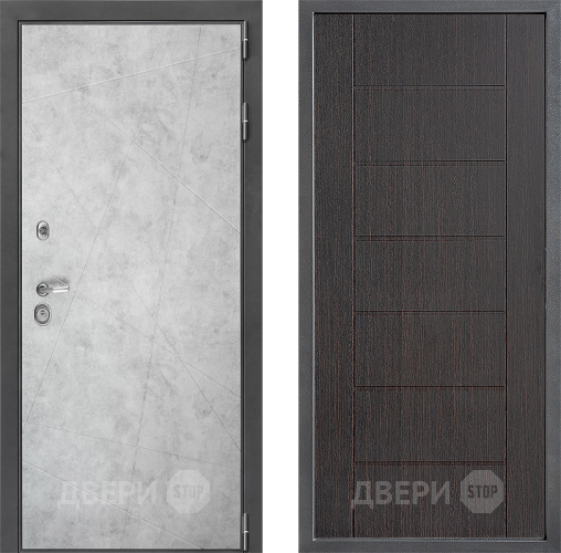 Дверь Дверной континент ДК-3/743 ФЛ-Лайн Венге в Яхроме