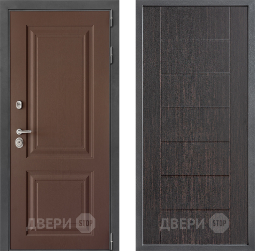 Дверь Дверной континент ДК-3/729 ФЛ-Лайн Венге в Яхроме